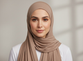 Bamboo Jersey - Sand Beige