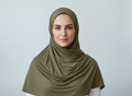 Bamboo Jersey - Olive Green