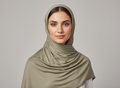 Bamboo Jersey - Henna Green