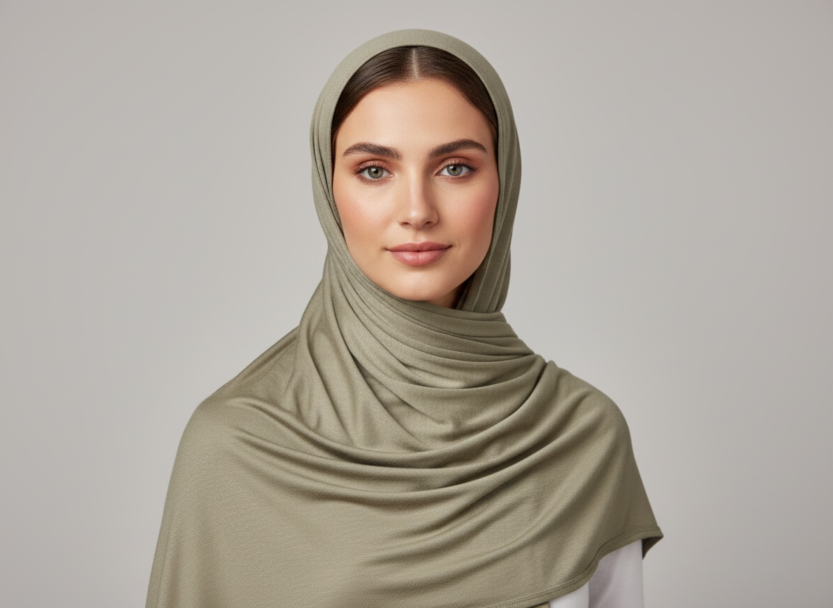 Bamboo Jersey - Henna Green